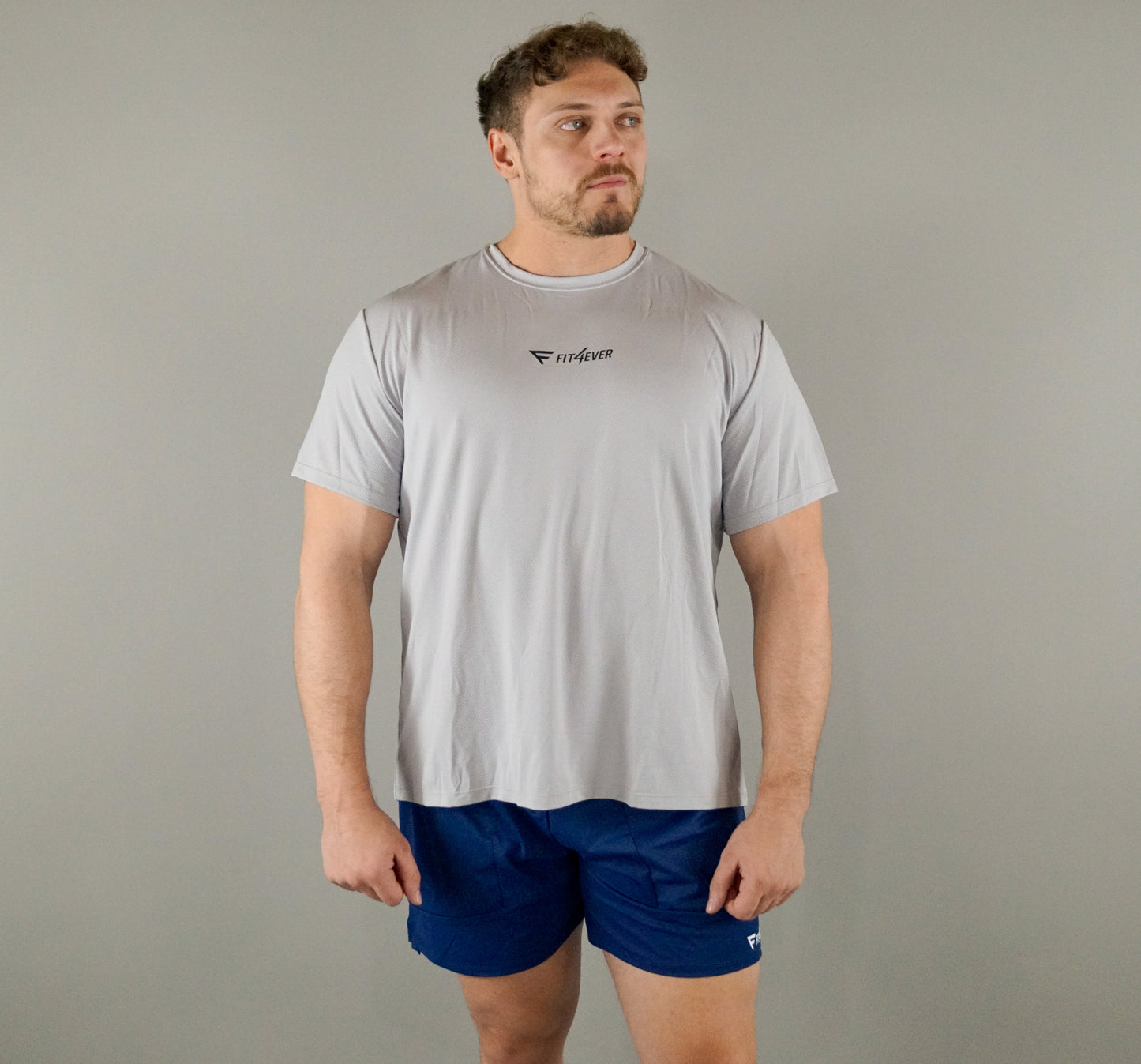 Ventilated Mesh Crew Neck Tee