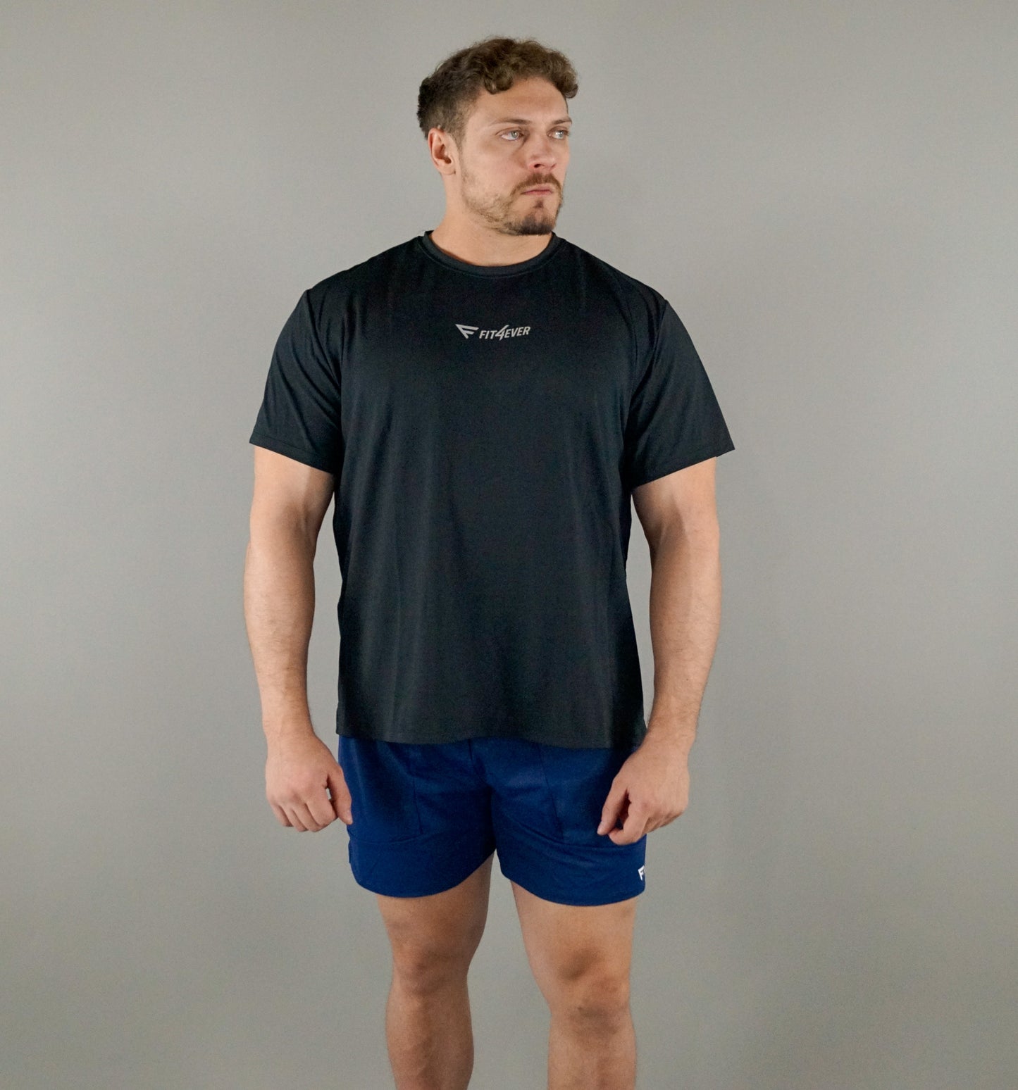 Ventilated Mesh Crew Neck Tee