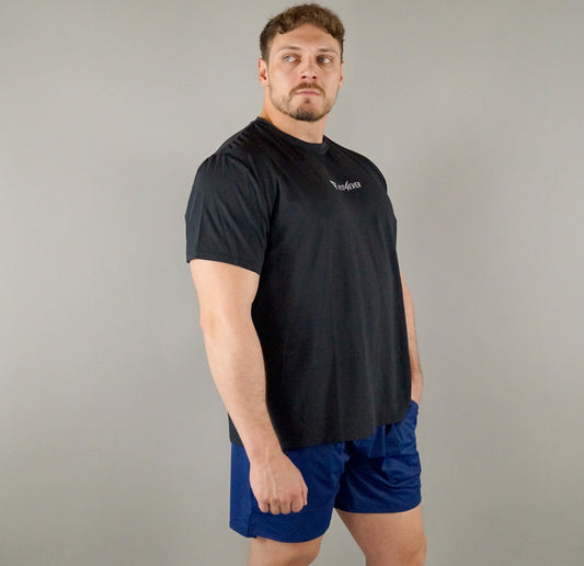 Ventilated Mesh Crew Neck Tee