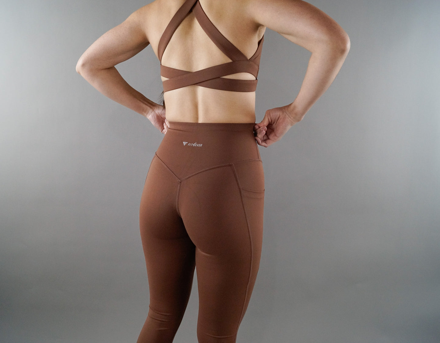 FIT4EVER Confidence Legging (with Pockets & Anti-Roll Waist)