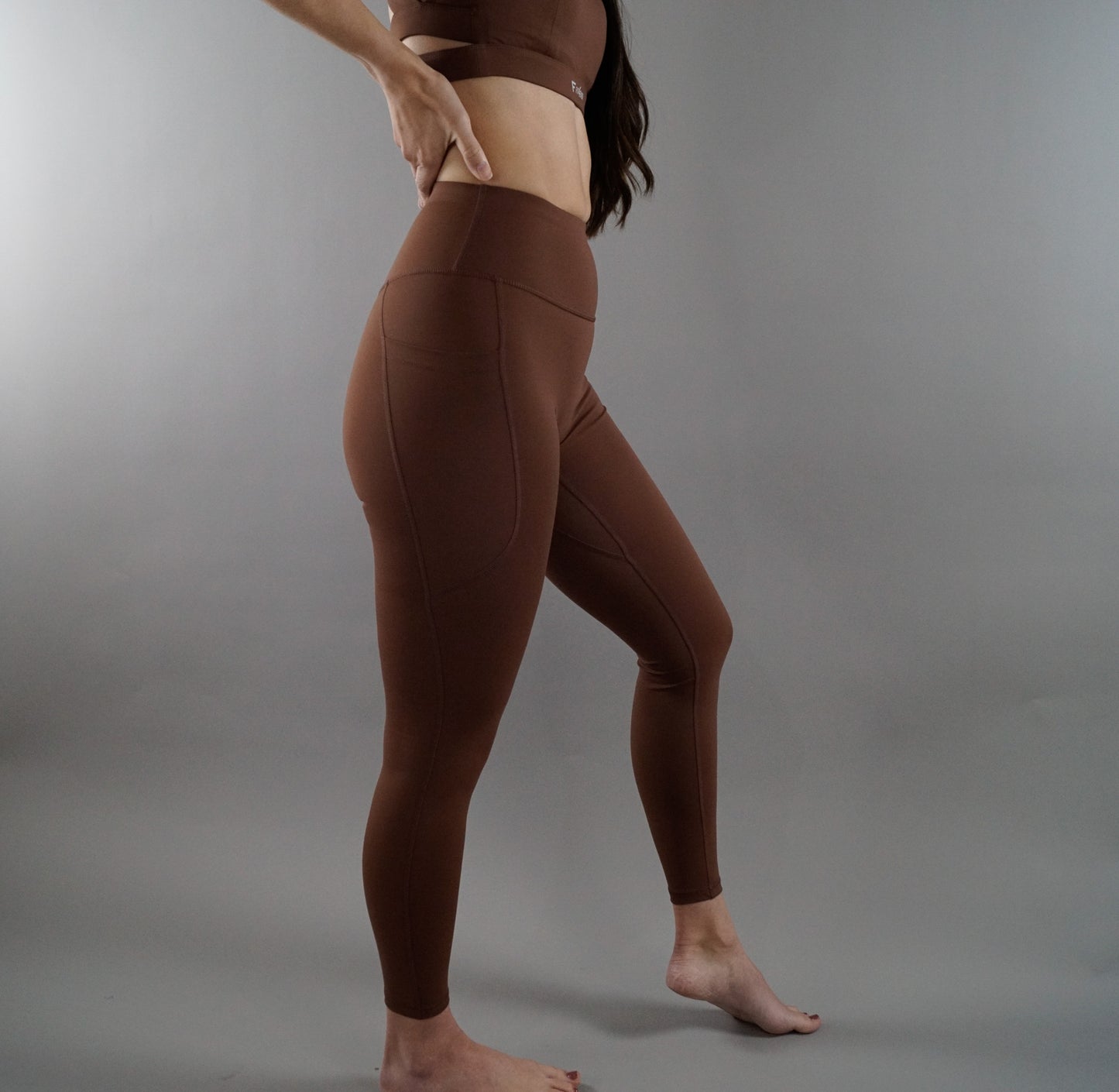 FIT4EVER Confidence Legging (with Pockets & Anti-Roll Waist)