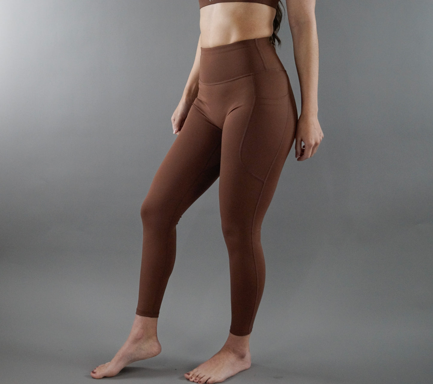 FIT4EVER Confidence Legging (with Pockets & Anti-Roll Waist)