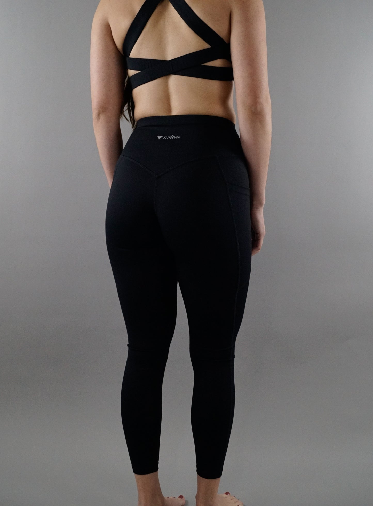 FIT4EVER Confidence Legging (with Pockets & Anti-Roll Waist)