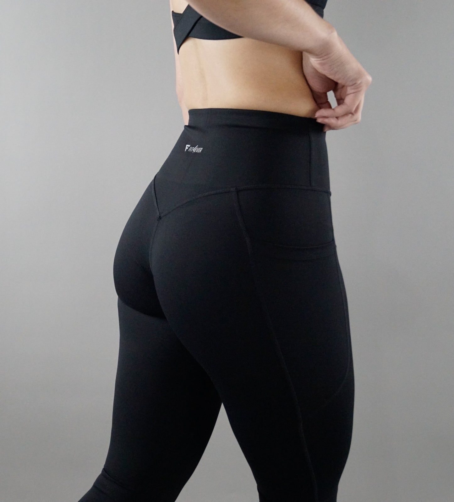 FIT4EVER Confidence Legging (with Pockets & Anti-Roll Waist)