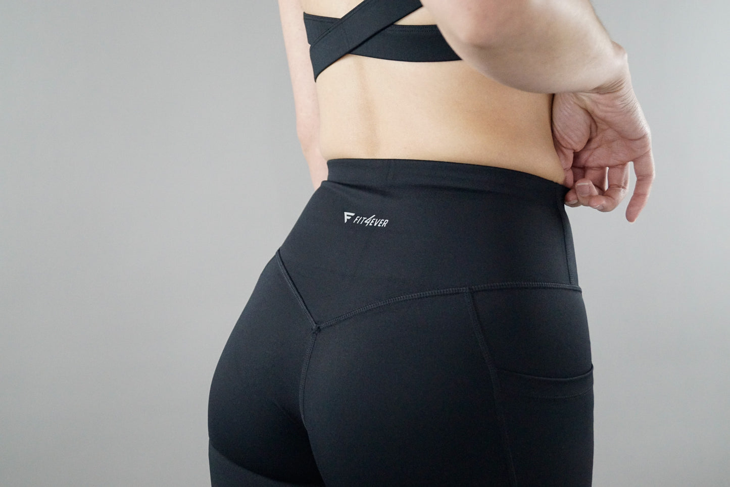FIT4EVER Confidence Legging (with Pockets & Anti-Roll Waist)
